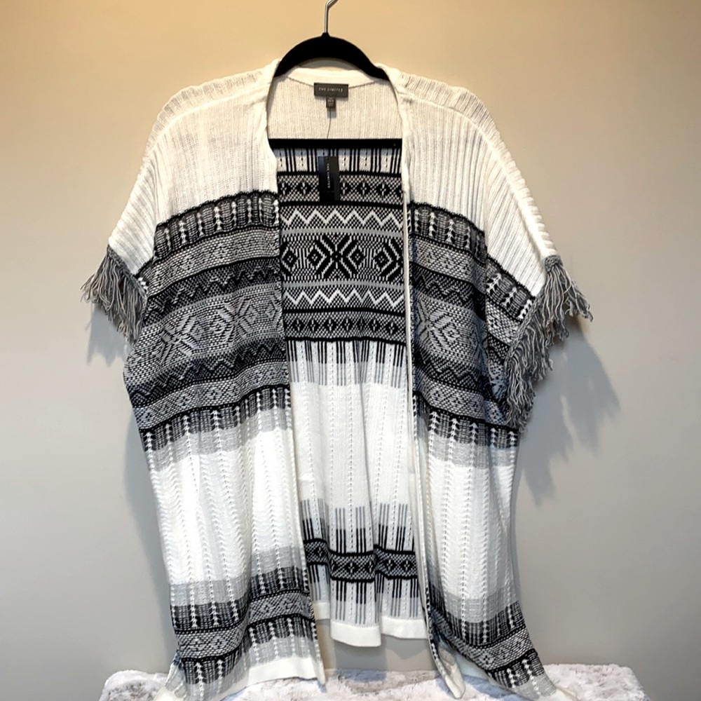 The Limited Fringe Cardigan